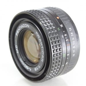 Praktica Pentacon Prakticar Auto MC f1.8-50mm Lens PB Mount