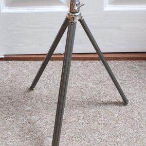 Vintage Steel 3-Section Tripod With Ball & Socket Head