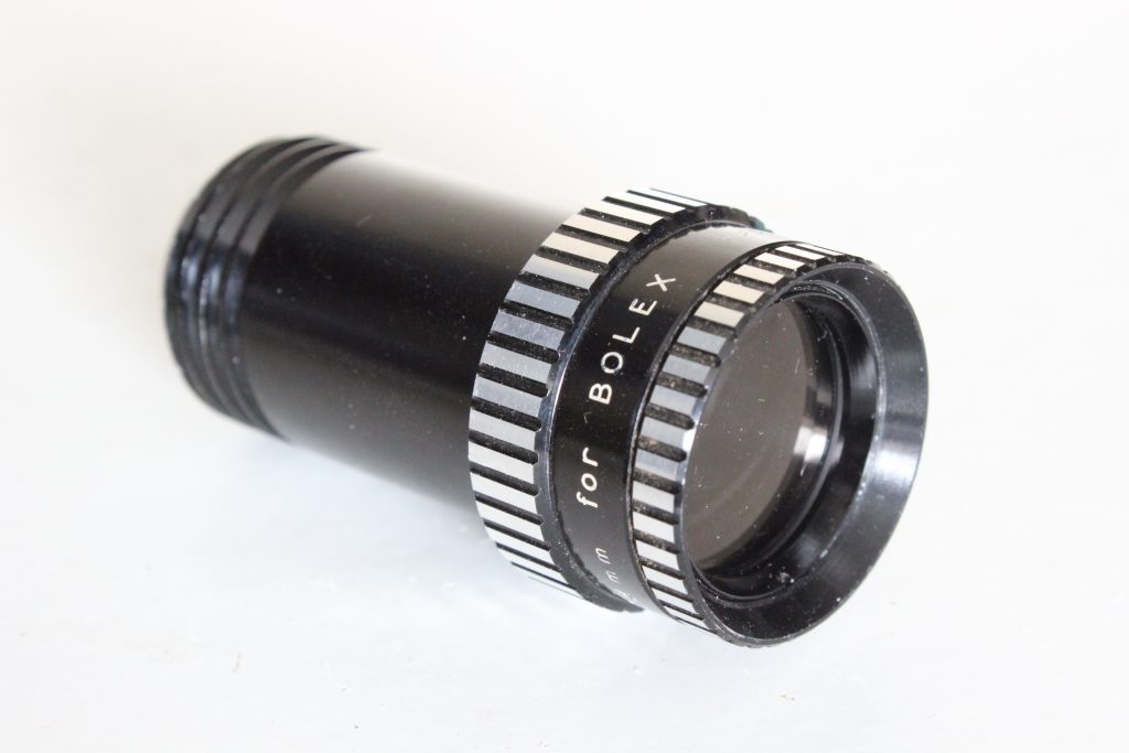 Paillard Bolex Film Projector Lens SOM Berthiot f1.3 1728mm Zoom Lens